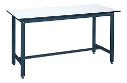 サカエ作業台 軽量立作業台KDタイプ(ダークグレー) KD-70PD 1800×900
