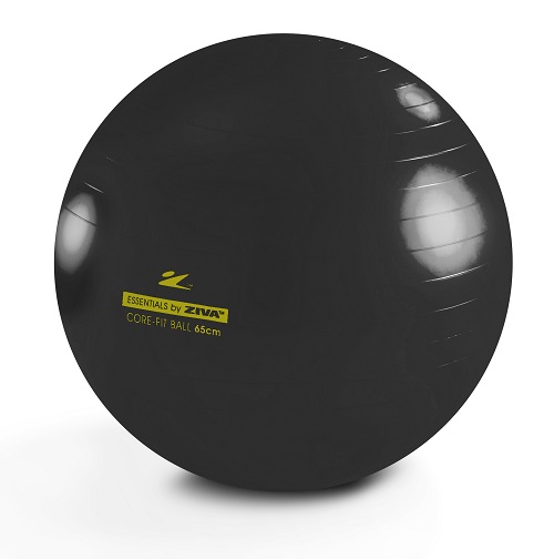 【数量限定カラー】 HOME GYM ZIVA ジーヴァ アンチバースト コアフィットボール 65cm ブラック ZES-CFCB-0065<br>ジョンソン ホライゾンフィットネス HORIZON FITNESS 送料無料