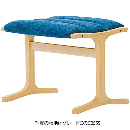 【開梱設置無料】天童木工 スツール T-3158WB-NT 張地グレード:D ホワイトビーチ(ナチュラル)【受注生産のため約1か月~】【代引対象外】