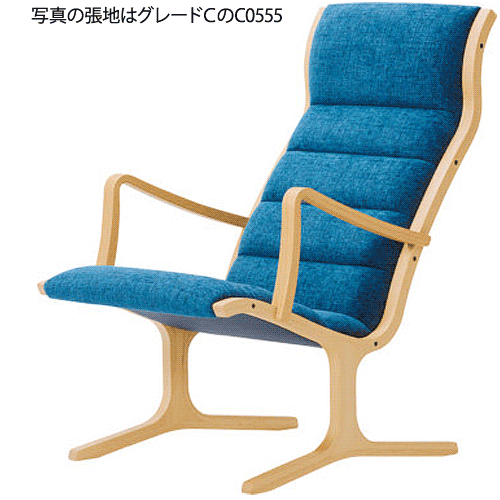 【開梱設置無料】天童木工 ハイバックチェア T-3243WB-NT 張地グレード:C ホワイトビーチ(ナチュラル)【受注生産のため約1か月~】【代引対象外】