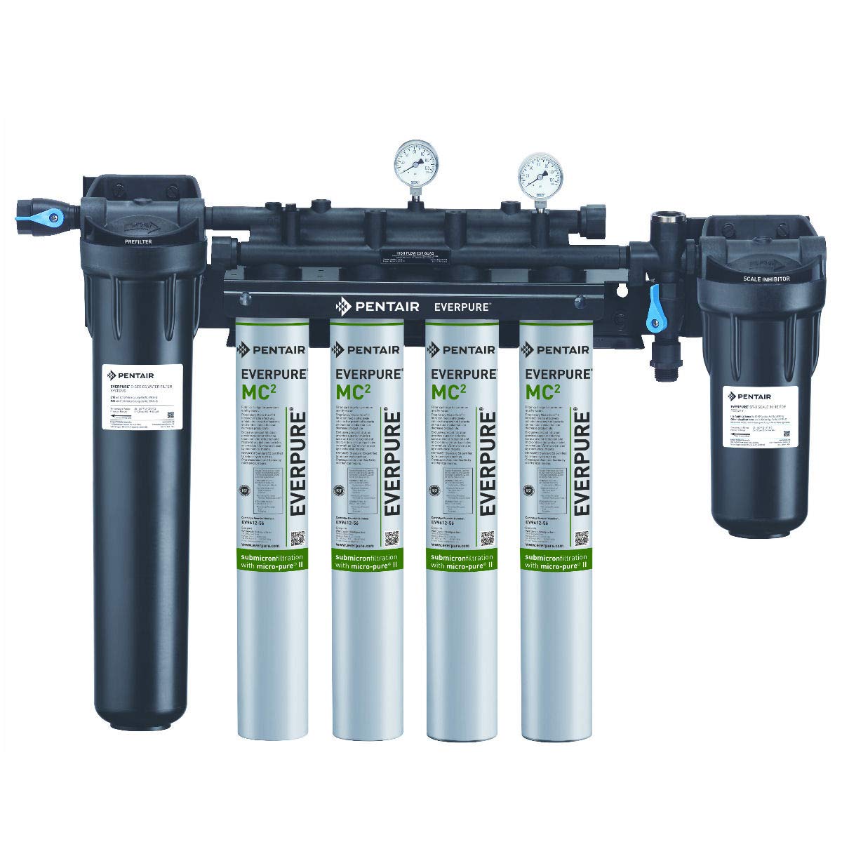 業務用/新品/FMI コーヒーマシン用浄水器 QL3-2FC 浄水器 QL3-2FC カートリッジ EVERPURE (エバーピュア) ファイバー