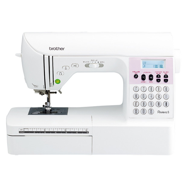 【販売終了】専用フットコントローラー&カラー糸40個セット付 brother ブラザー  リビエラS　家庭用ミシン　CPS7102