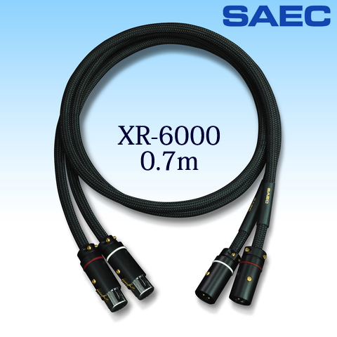SAEC サエクコマース / インターコネクトバランスケーブル バランスラインケーブル / XR-6000 0.7m